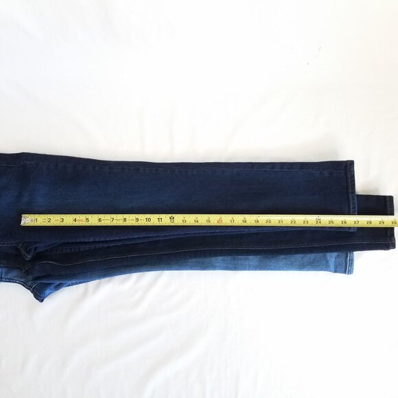 3 Express Gap 1969 Skinny Jeans Jeggings 26" Waist SIZE 00-2  Stretch Jeans Lot - Picture 10 of 16